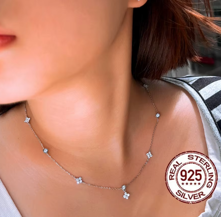 COLLAR ESTRELLA DE LUZ EN PLATA 925 - 5