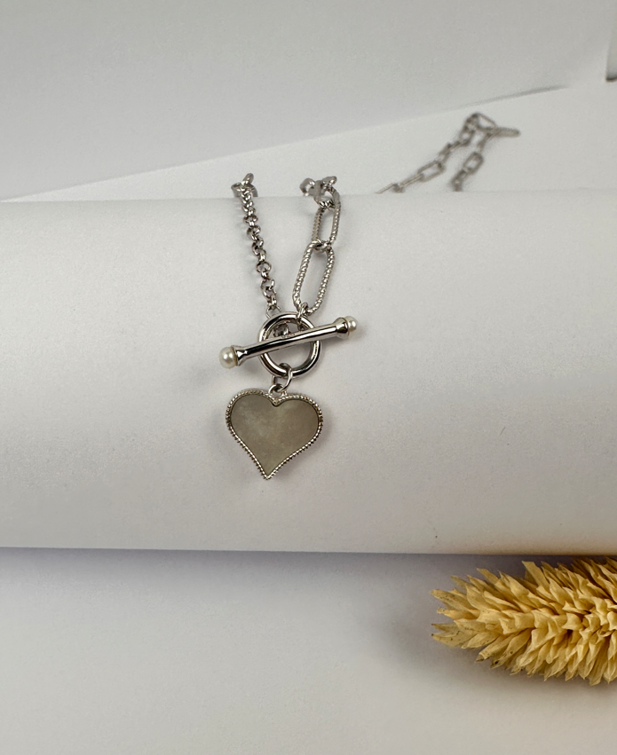 COLLAR LOVE NOIR PLATA 925 - 3