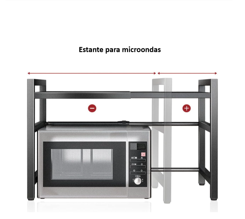 ESTANTE MULTIFUNCIONAL PARA MICROONDAS - 5