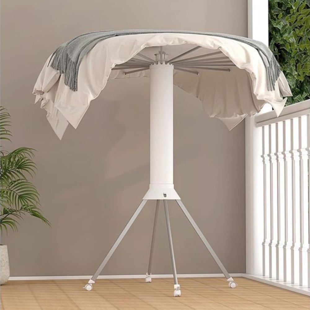 TENDEDERO COLGADOR DE ROPA PLEGABLE TRIPLE - 3