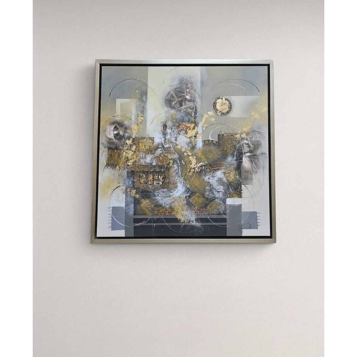 CUADRO DECORATIVO ABSTRACTO 106X106 MT - 1