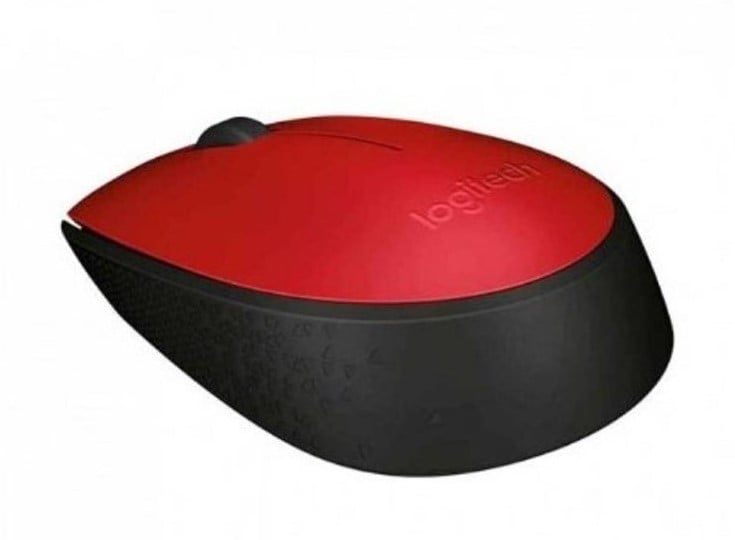 MOUSE INALÁMBRICO LOGITECH M170- ROJO - 2