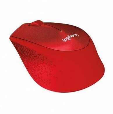 MOUSE INALÁMBRICO LOGITECH M280-ROJO - 3
