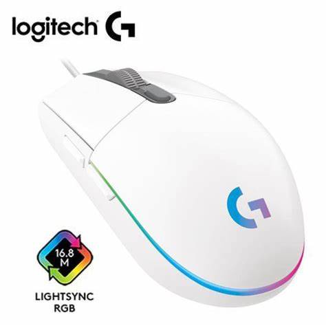 MOUSE LOGITECH G203 LIGHTSYNC -BLANCO - 2