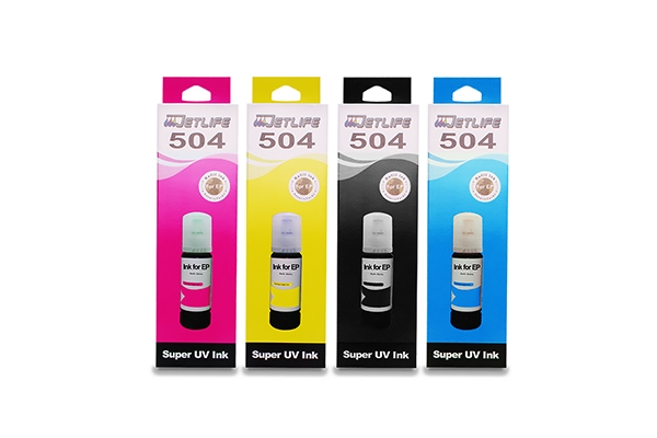 KIT TINTA T504 NEGRO JETLIFE COMPATIBLE - 1