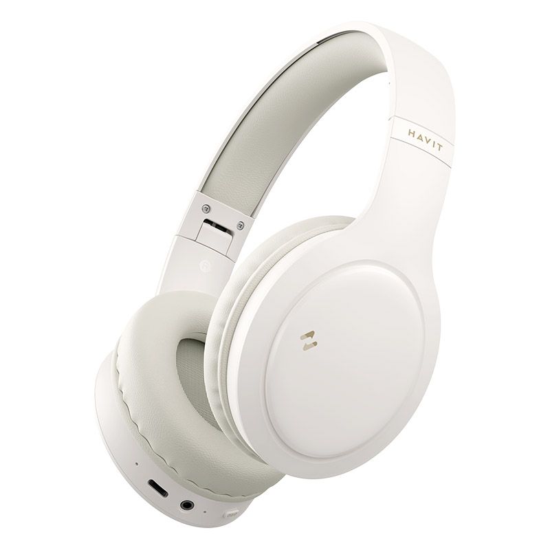 AURICULARES BLUETOOTH HAVIT H633BT BEIGIE - 3