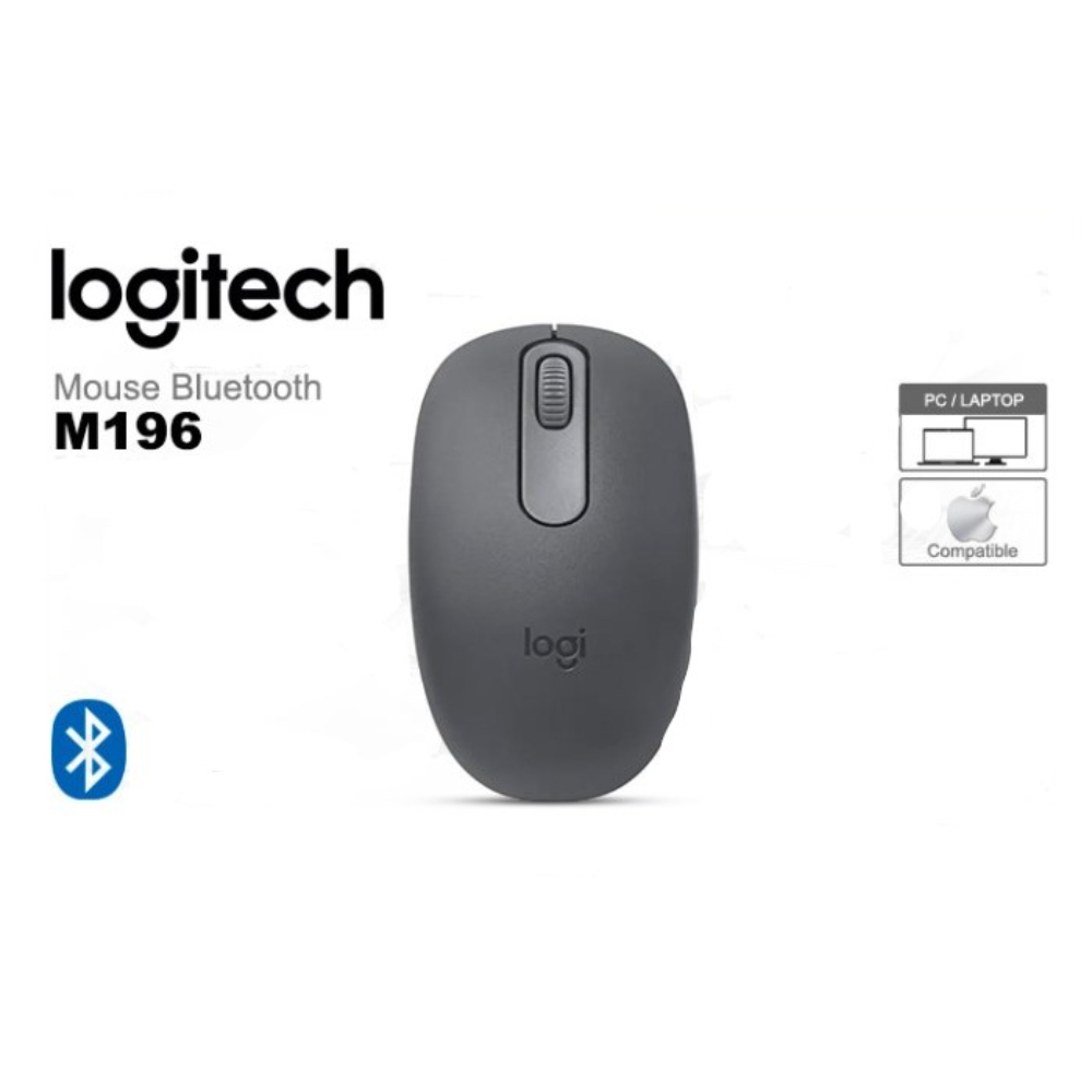 MOUSE LOGITECH M196 BLUETOOTH COLOR ROSADO - 1