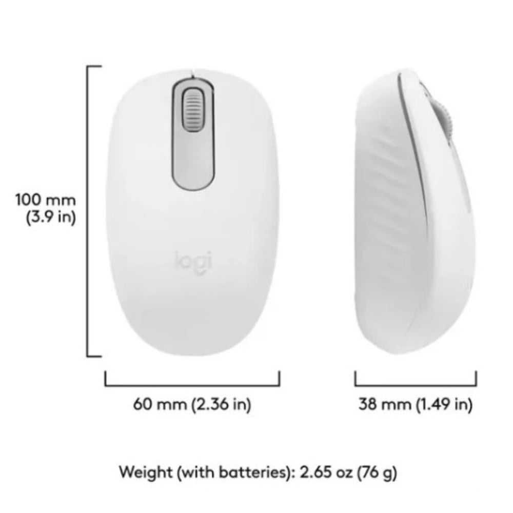 MOUSE LOGITECH M196 BLUETOOTH COLOR ROSADO - 2