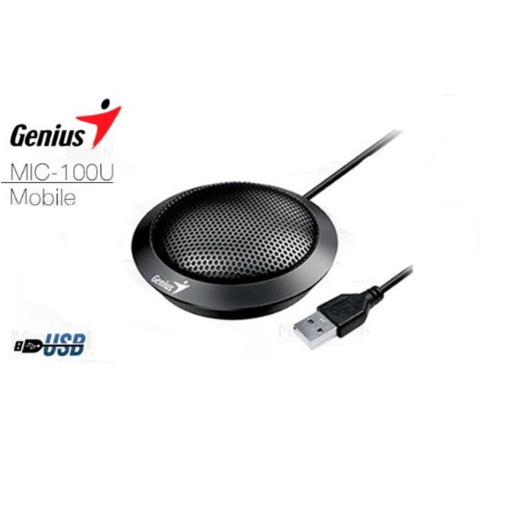 MICRÓFONO GENIUS MIC-100U USB OMNIDIRECCIONAL PARA CONFERENCIA - 1