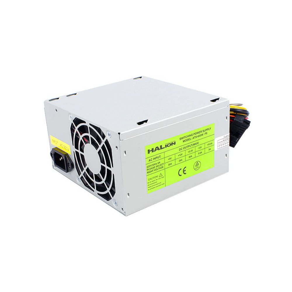 FUENTE DE PODER HALION P8 ATX-600W - 4