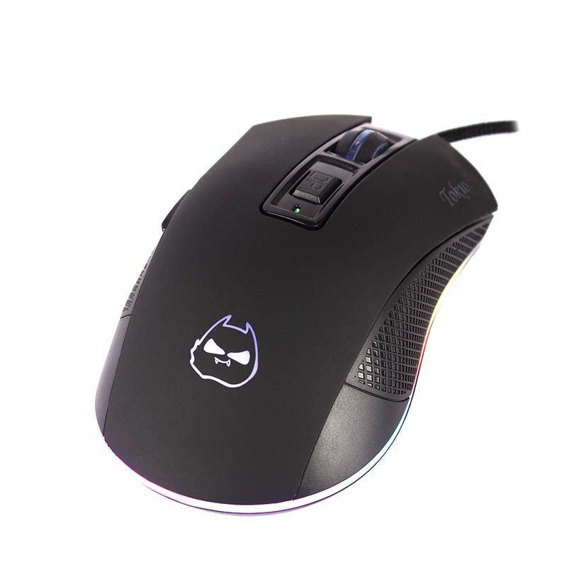 MOUSE ALÁMBRICO GAMER TOKIO HALION-M607 RGB - 3
