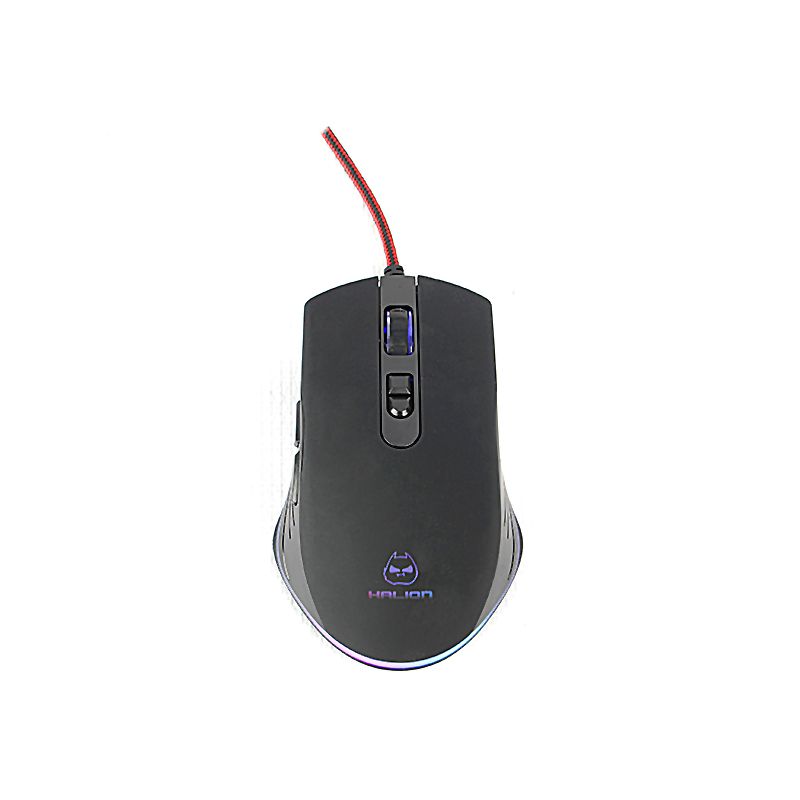 MOUSE GAMER HALION WING HA-M935 RGB 6B - 1