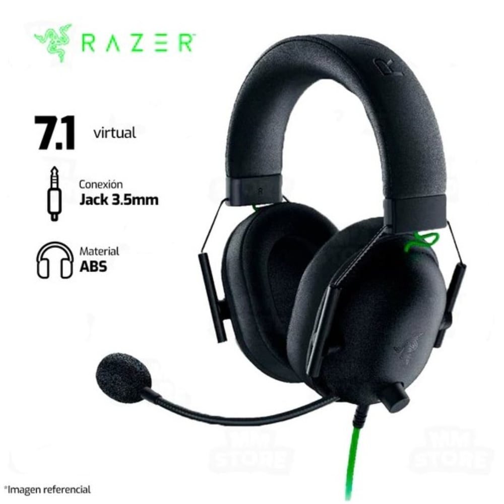 AUDÍFONO C/MICROF. RAZER BLACKSHARK V2 X MULTI-PLATFORM 7.1 BLACK - 1