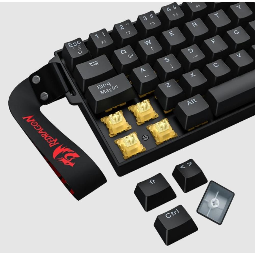 TECLADO REDRAGON FIZZ K617 HE CABLEADO ESPAÑOL - 4
