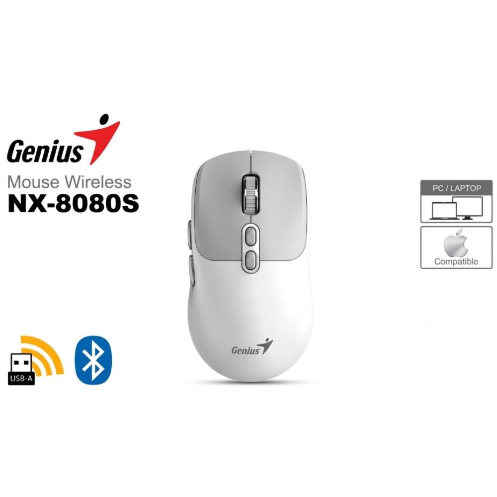 MOUSE GENIUS NX-8080S BT AI COPILOT DUAL - 1