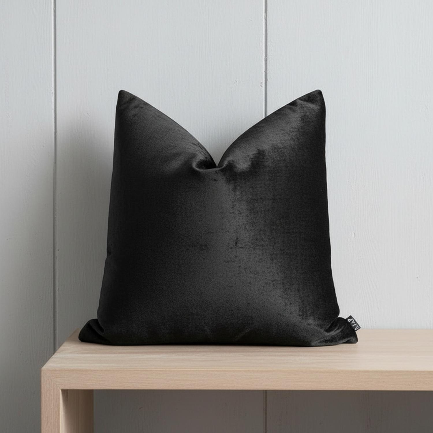 FUNDA COJIN MAP DESIGN 45X45CM NEGRO ITALY BLACK - 6