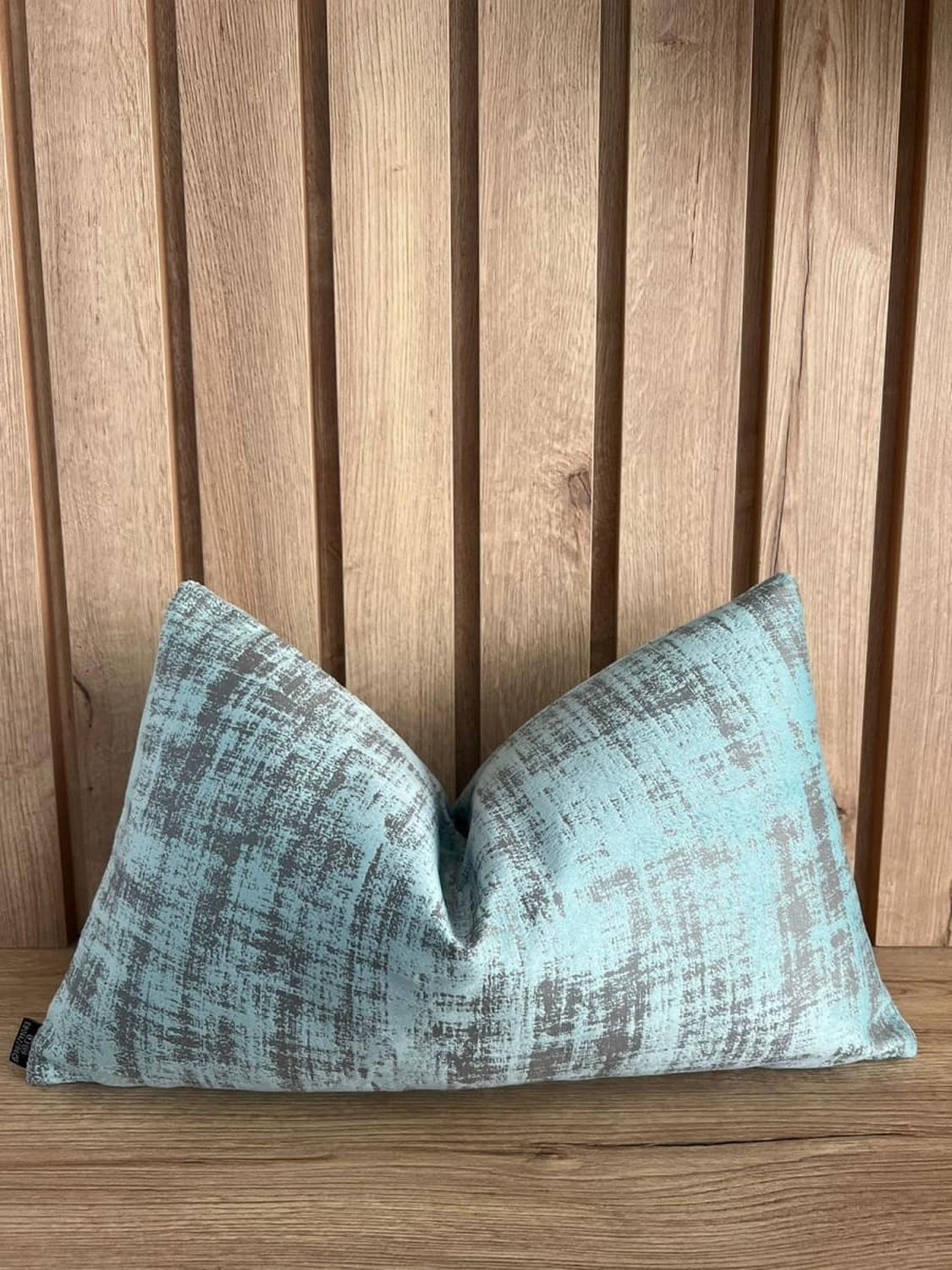 FUNDA COJIN MAP DESIGN BEYNAT TURQUESA 50X30CM AQUA - 4