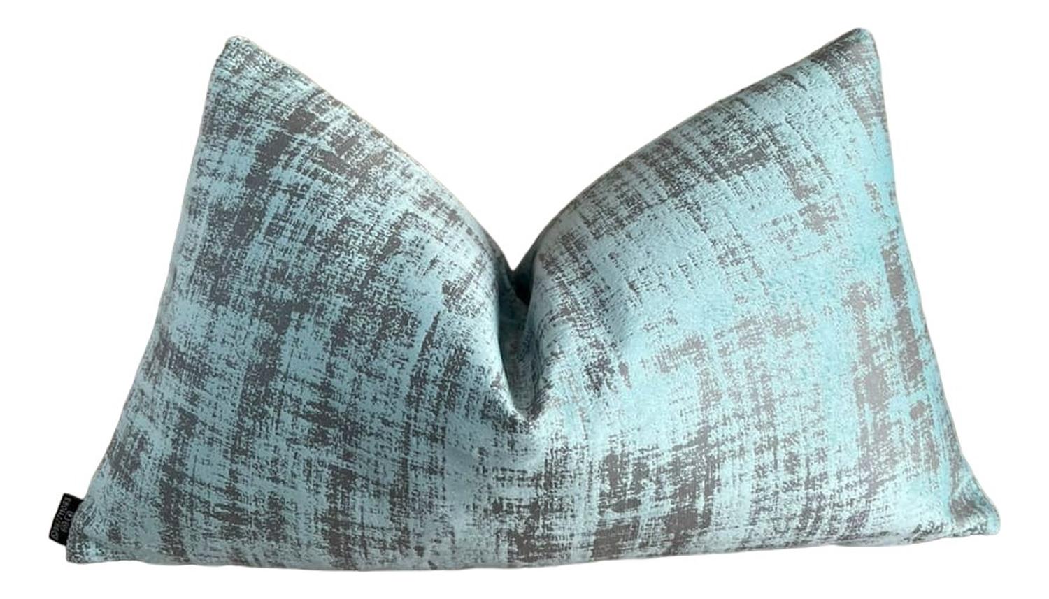 FUNDA COJIN MAP DESIGN BEYNAT TURQUESA 50X30CM AQUA - 7