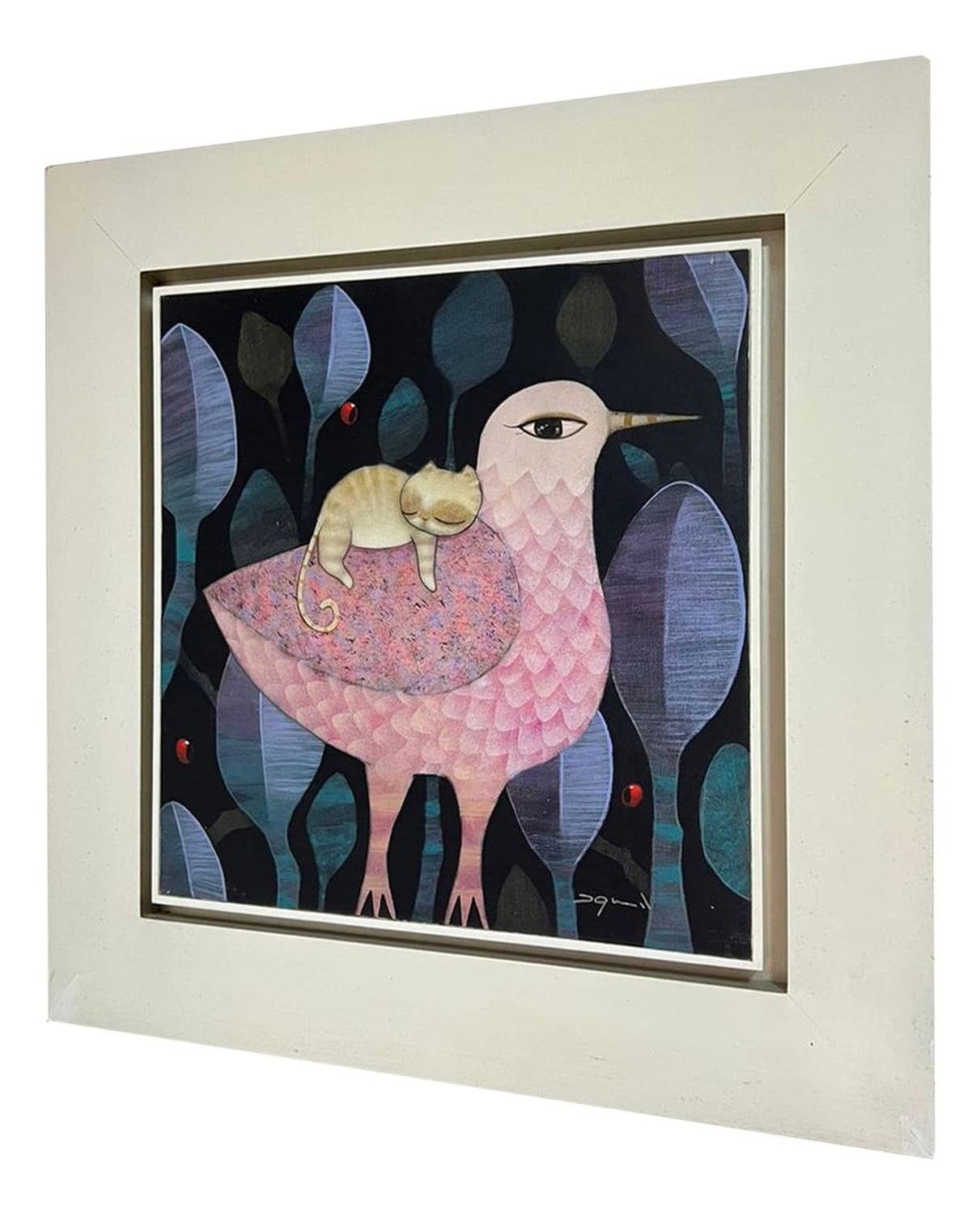 CUADRO DECORATIVO MAP DESIGN AVE NATURAL III 64X64 CM - 4