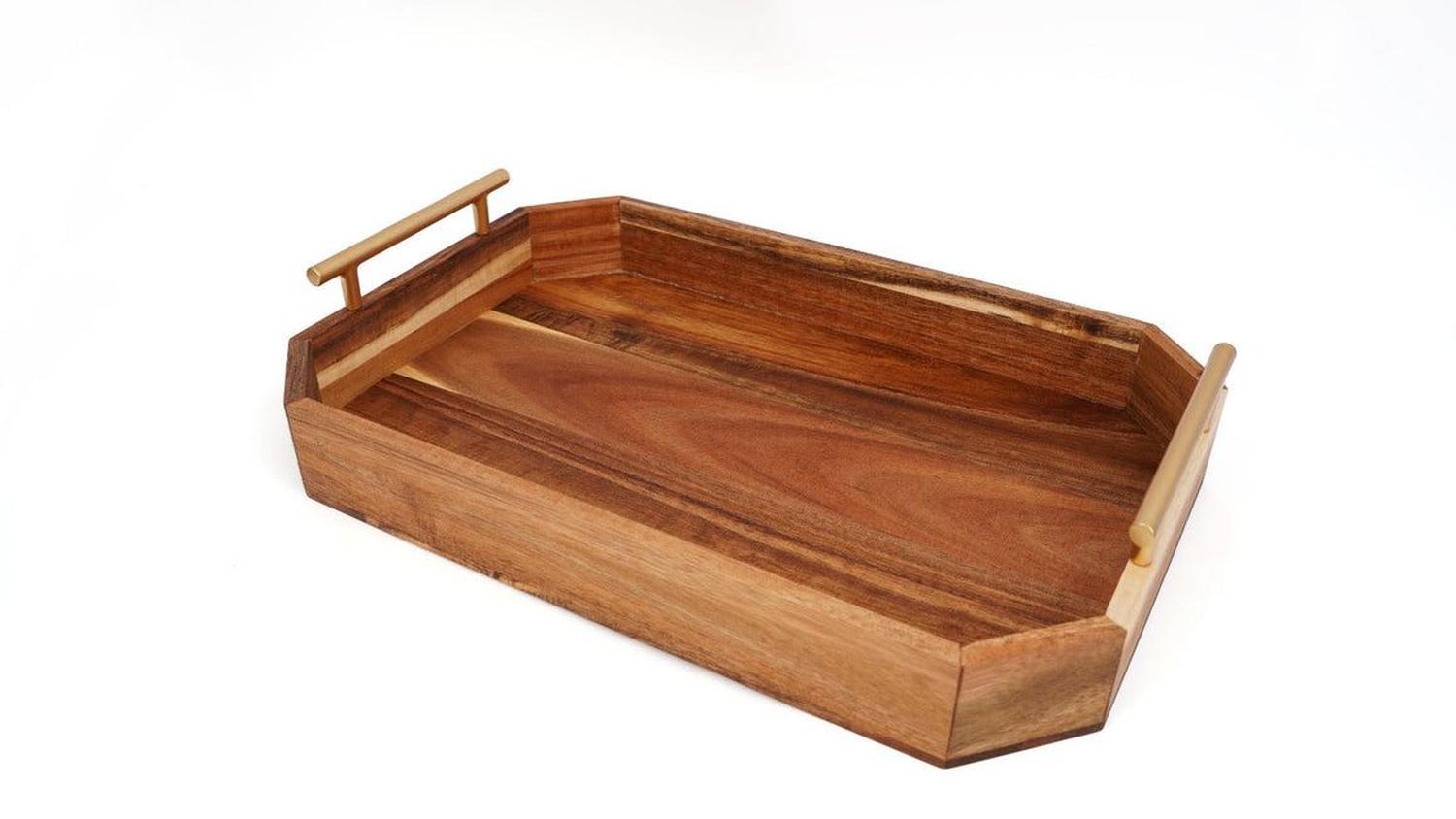 AZAFATE MAP DESIGN MADERA ACACIA 38X25 CM - 2