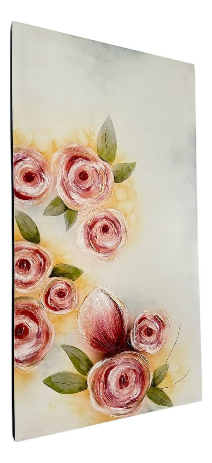 CUADRO MAP DESIGN ROSAS DECOR 60X110 CM - 2