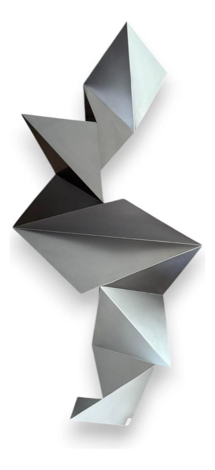 ESCULTURA DE PARED GEOMÉTRICA - 3