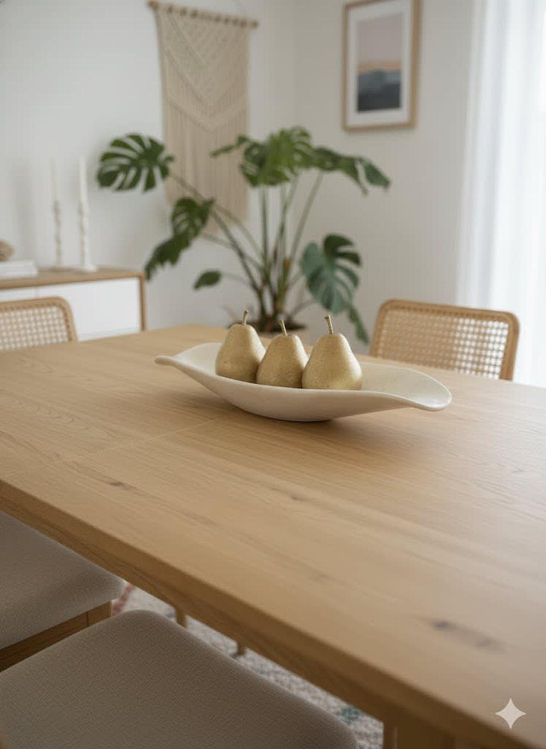 CENTRO DE MESA MINIMAL CON PERAS - 3