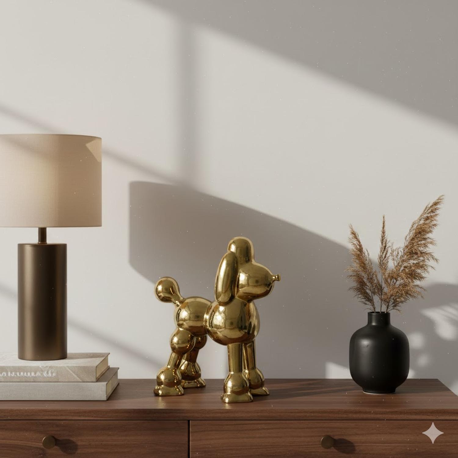 ADORNO PERRO POODLE DECOR - 1