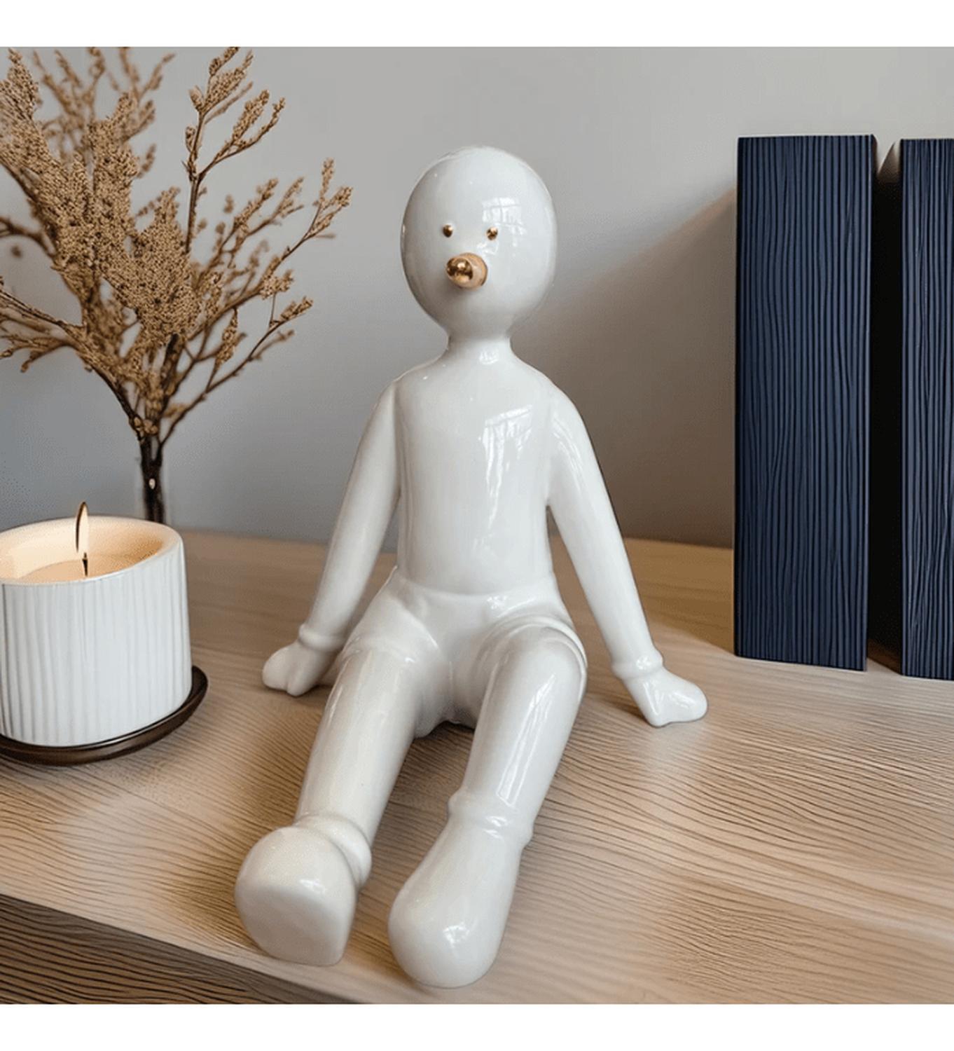 ADORNO HOMBRE DUCK NIEVE DECOR - 1