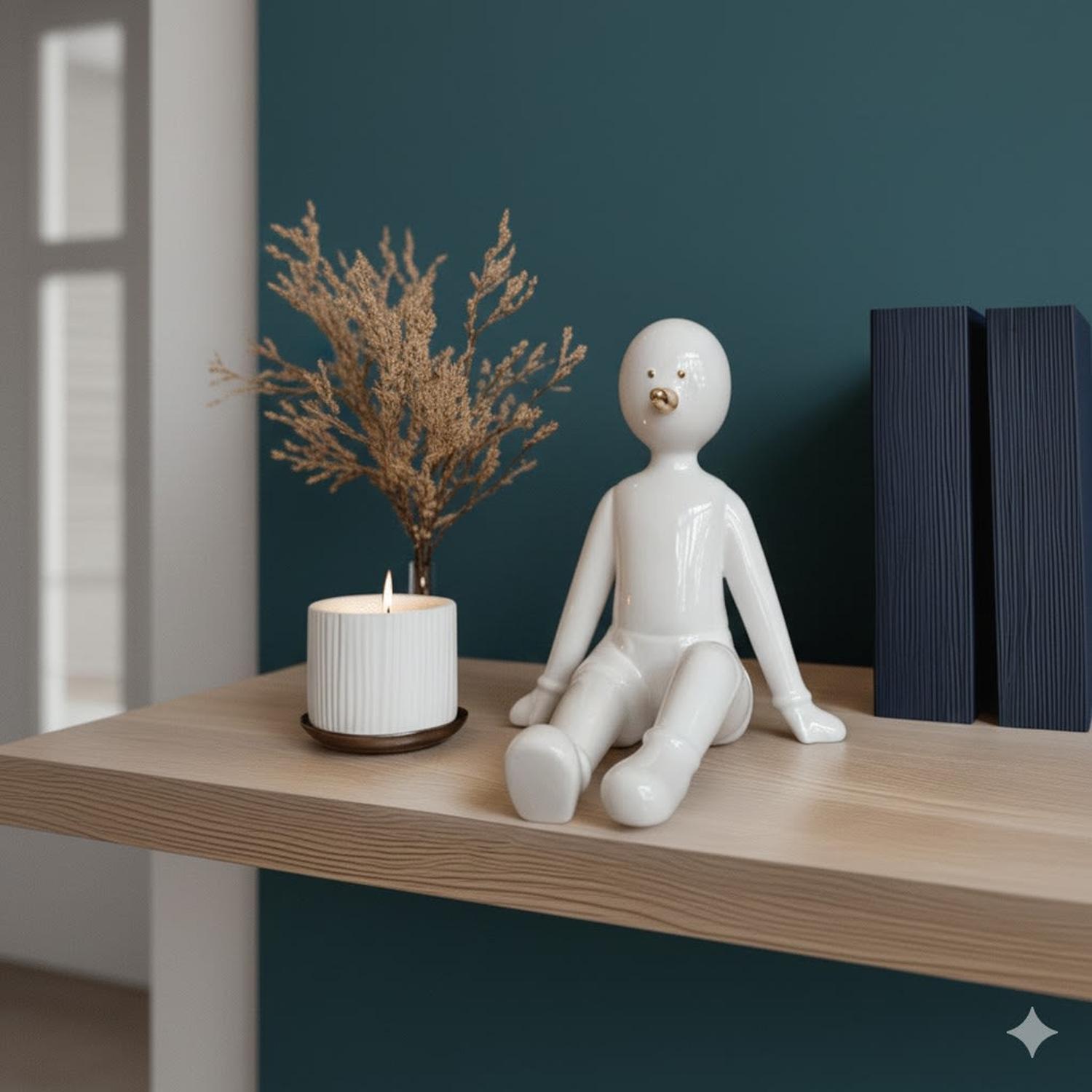 ADORNO HOMBRE DUCK NIEVE DECOR - 2