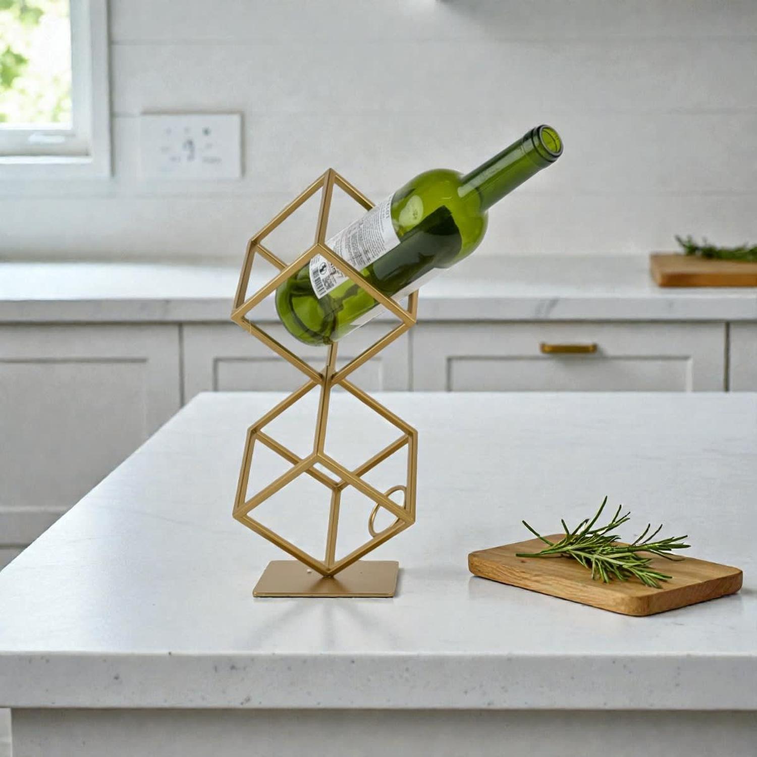 RACK PORTA BOTELLAS DE VINO DECOR - 2