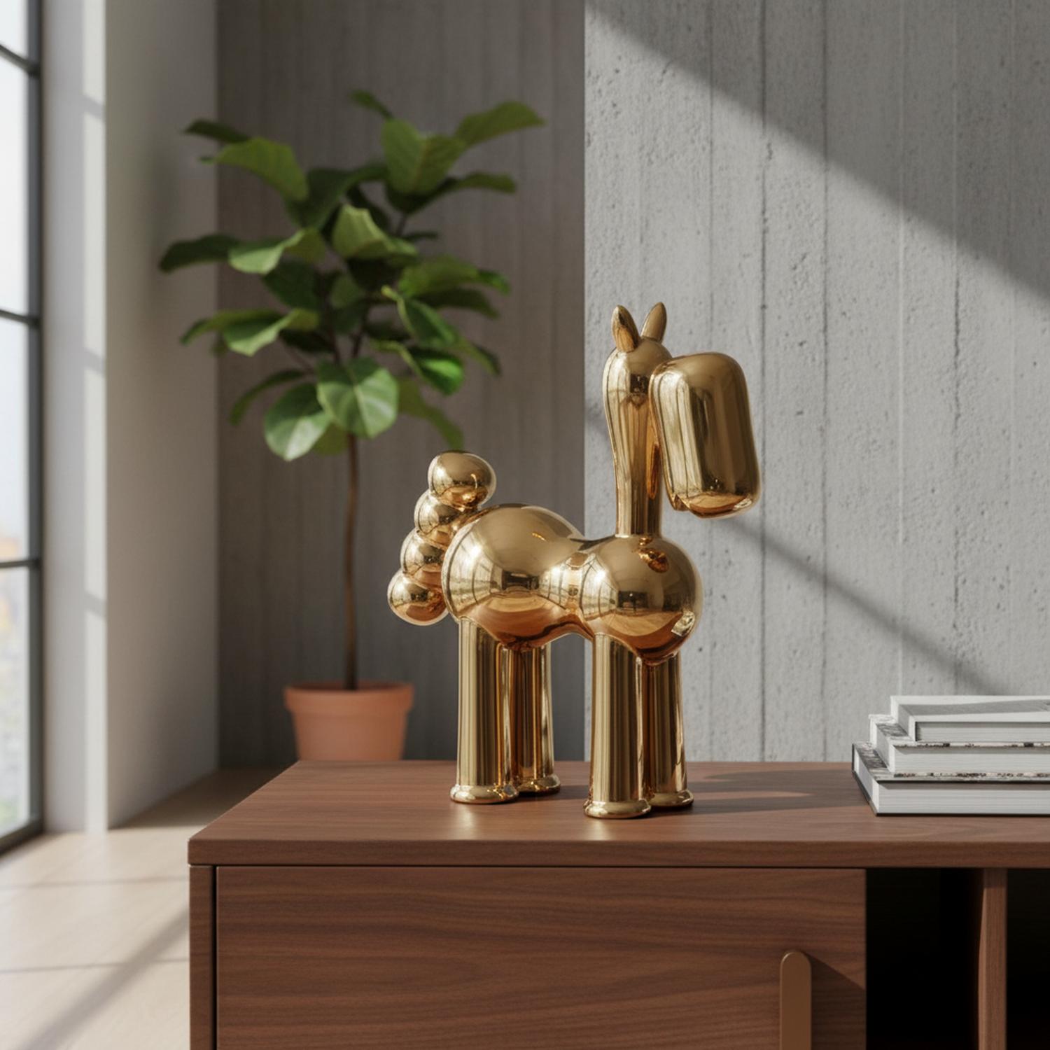 ADORNO PERRO DECORATIVO GOLDEN - 1