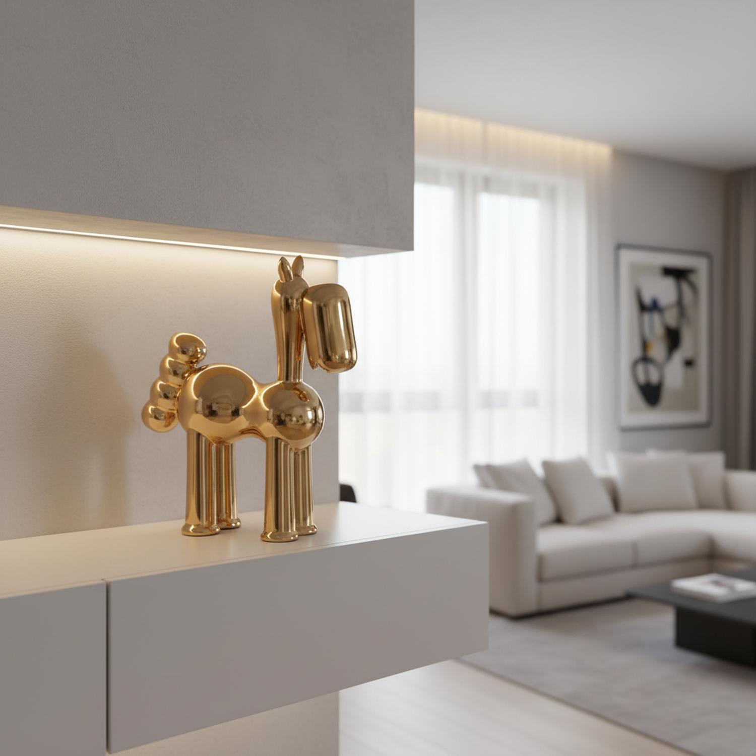 ADORNO PERRO DECORATIVO GOLDEN - 2