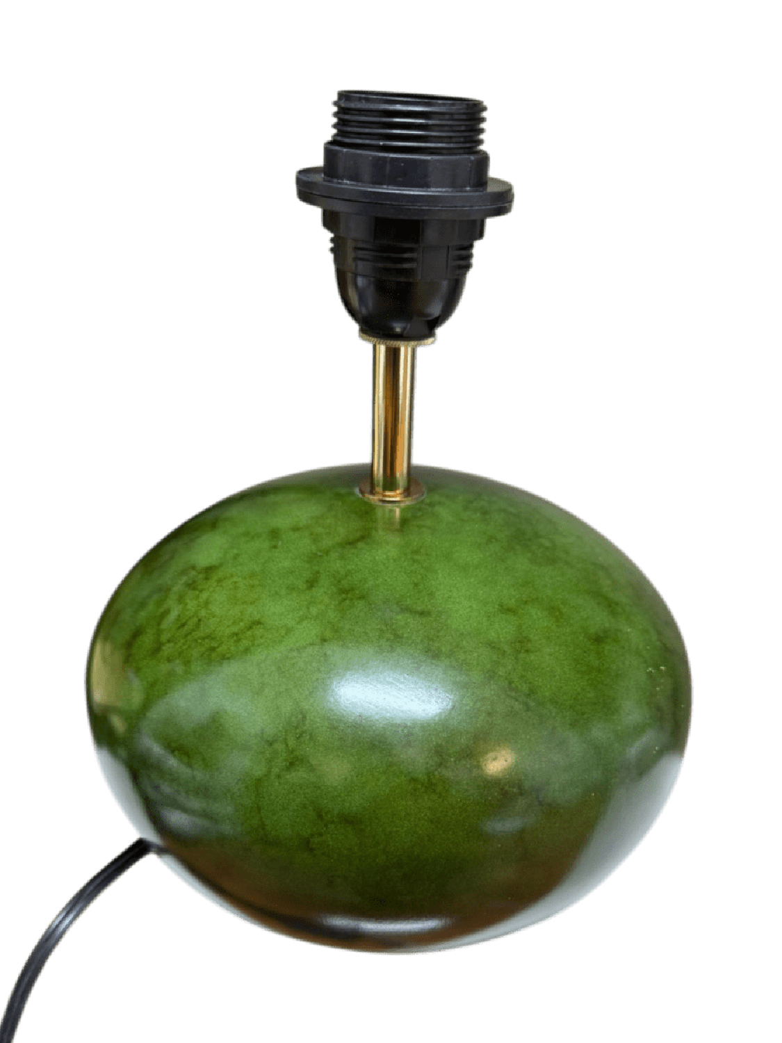 LÁMPARA DE MESA QUIET LUX MAP DESIGN BASE EFECTO MÁRMOL VERDE - 3