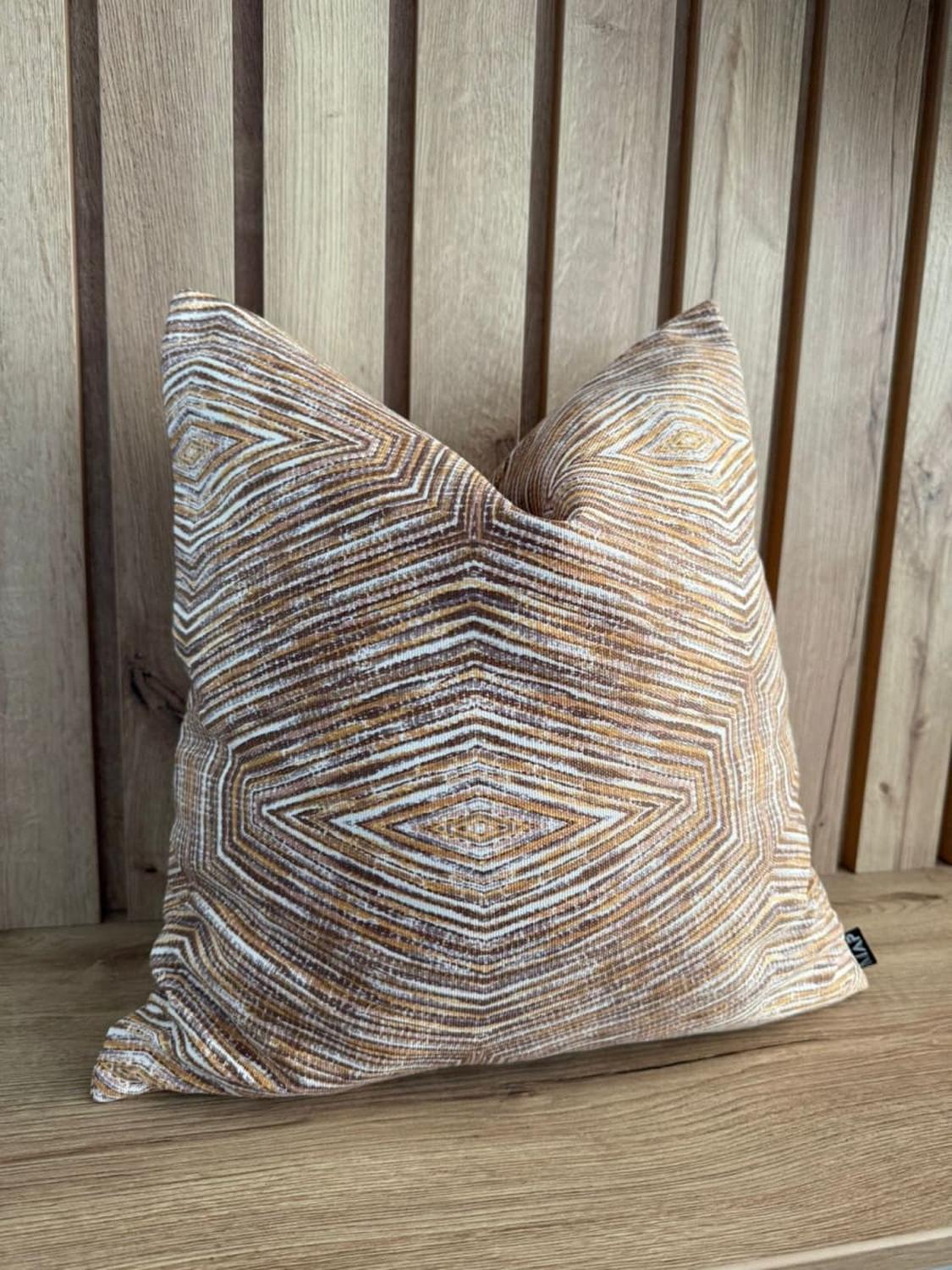FUNDA DE COJÍN MAP DESIGN ANSE GEOMÉTRICO JACQUARD 45X45 CM - 2