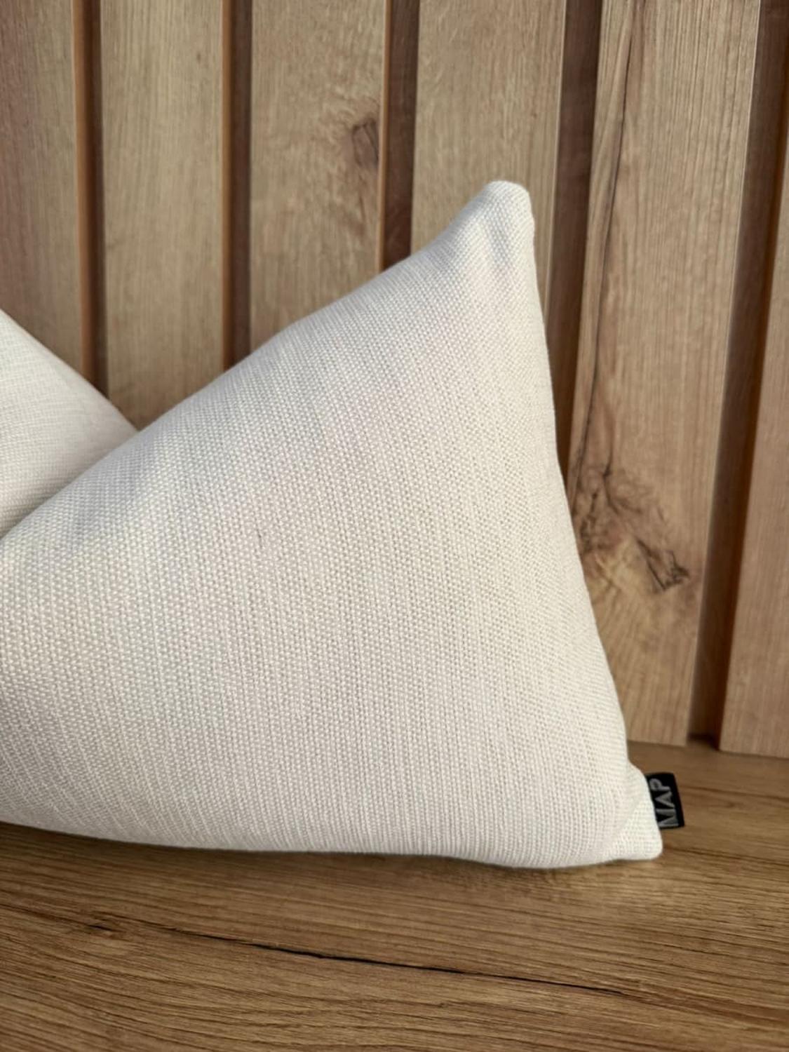 FUNDA DE COJÍN RIÑONERA ZIMBA CREAM 50X30 CM - 3