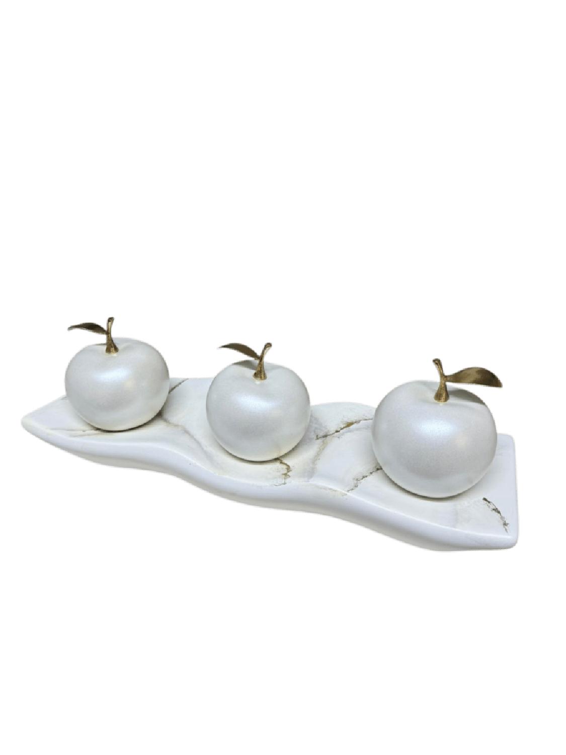 CENTRO DE MESA MANZANAS PEARL - 2