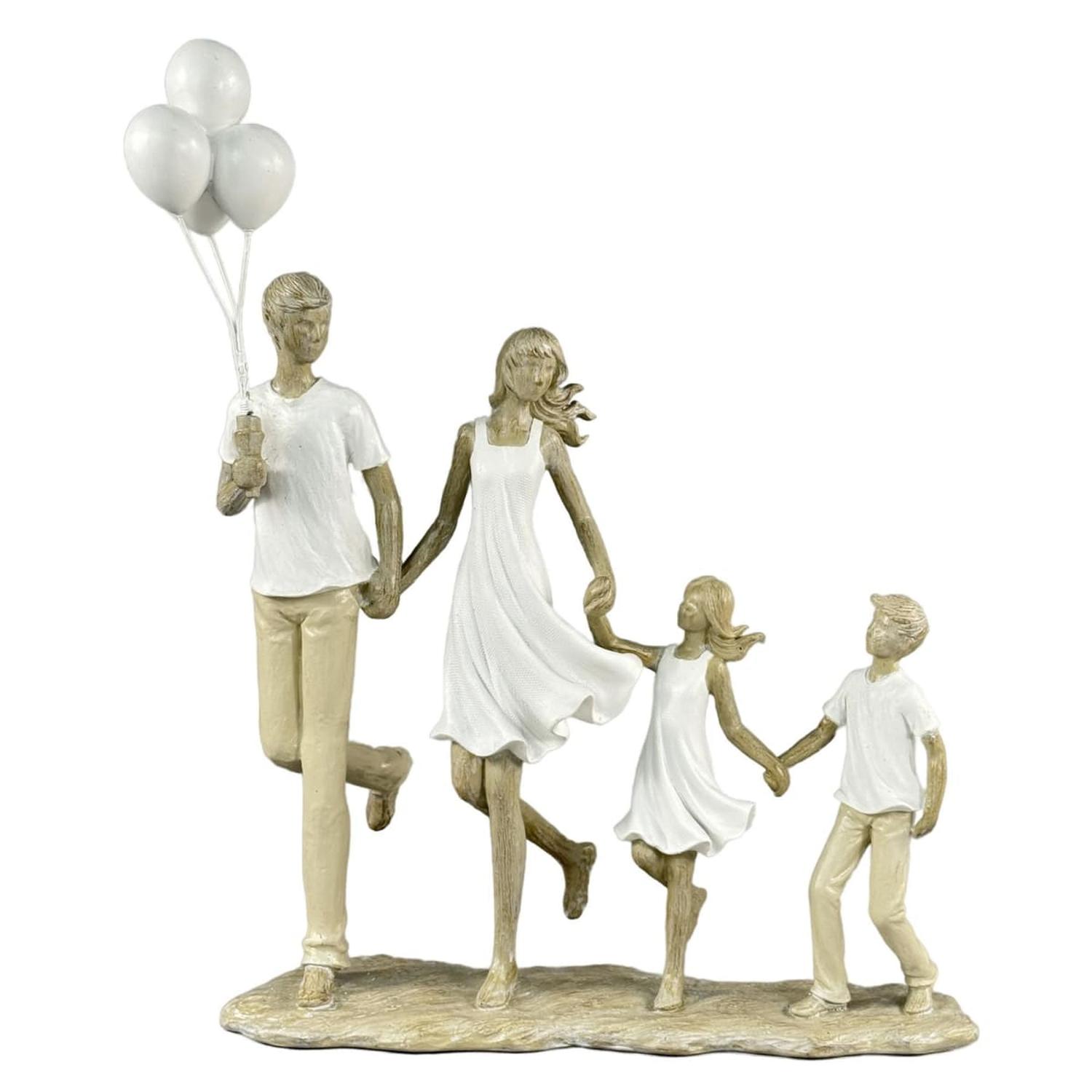 ADORNO DE FAMILIA CON GLOBOS - 1