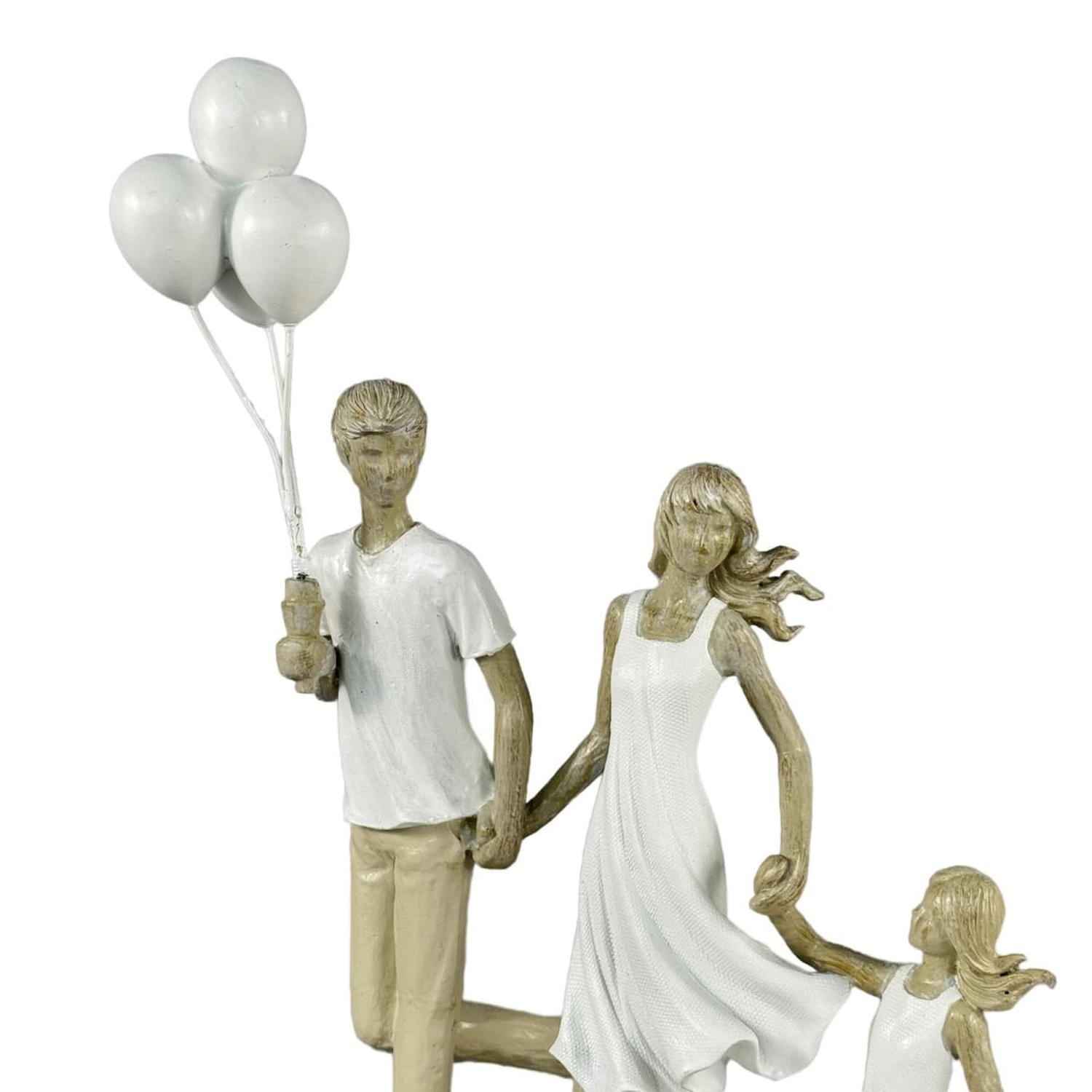 ADORNO DE FAMILIA CON GLOBOS - 2