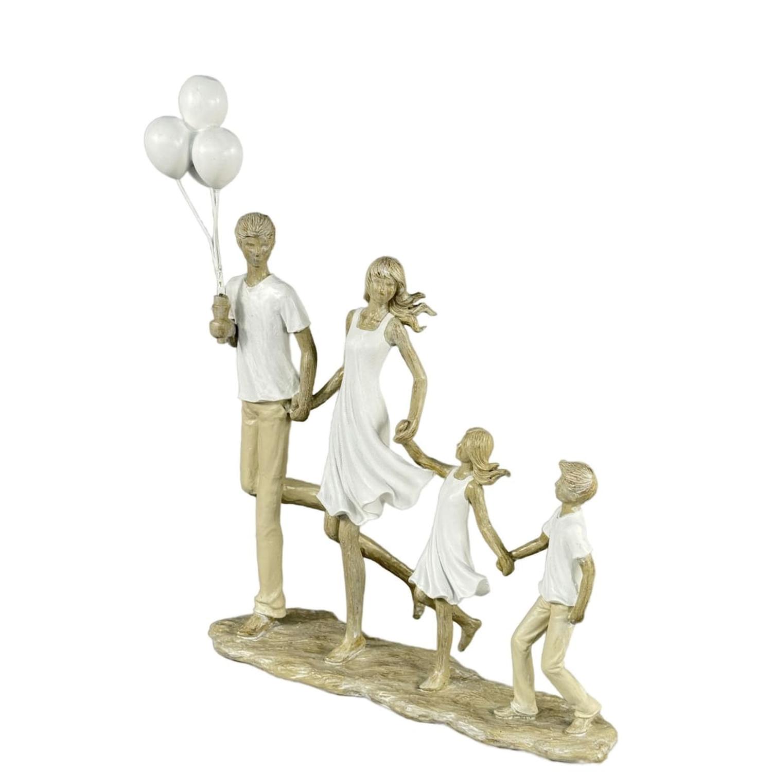 ADORNO DE FAMILIA CON GLOBOS - 3