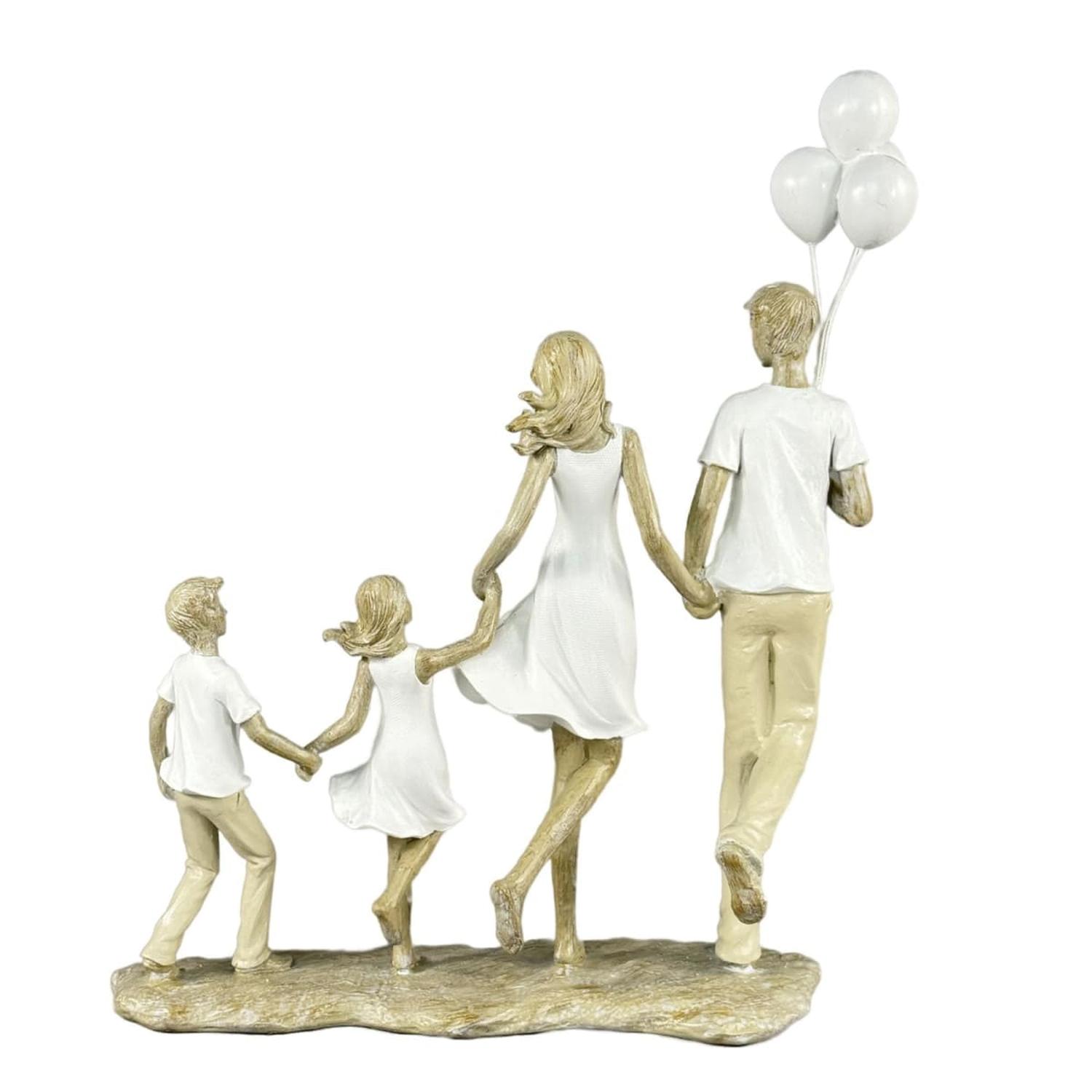 ADORNO DE FAMILIA CON GLOBOS - 4