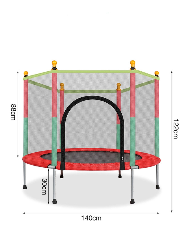 CAMA SALTARINA INFANTIL CON MALLA SEGURIDAD 80KG DIVERSIÓN TOTAL - 3