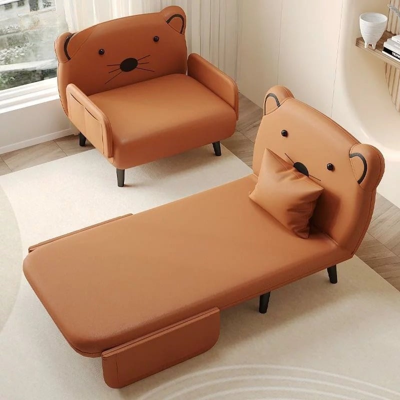 SOFÁ CAMA CONVERTIBLE DISEÑO OSO CÓMODO Y RESISTENTE - 1