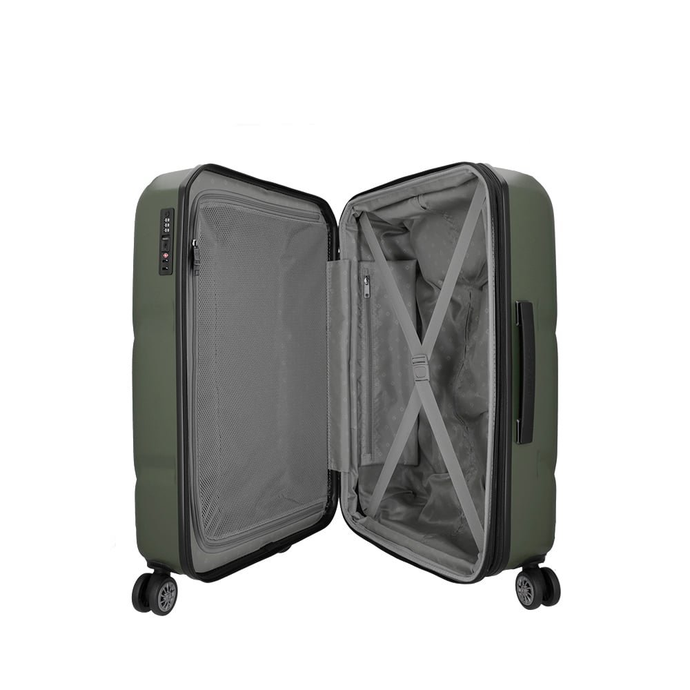 MALETA RÍGIDA SAMSONITE VEGAS 3.0 MEDIANA MOSS GREEN - 4