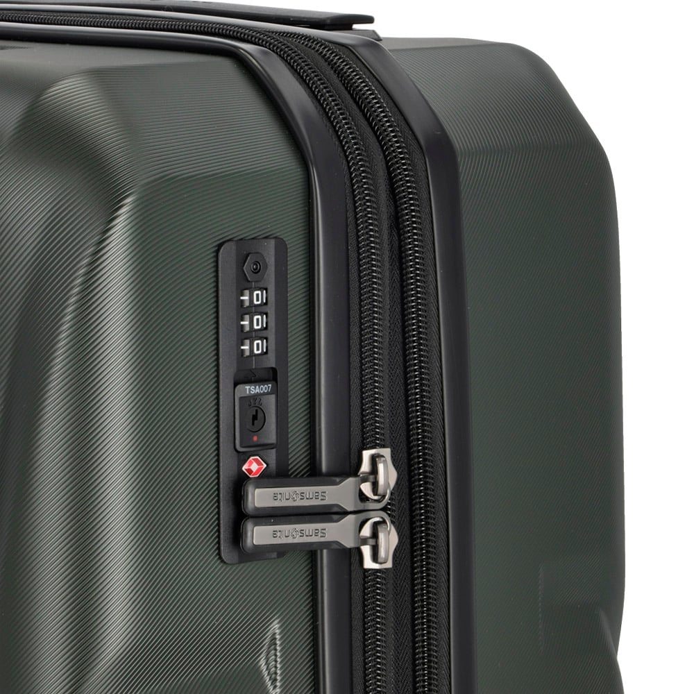 MALETA RÍGIDA SAMSONITE VEGAS 3.0 GRANDE MOSS GREEN - 9