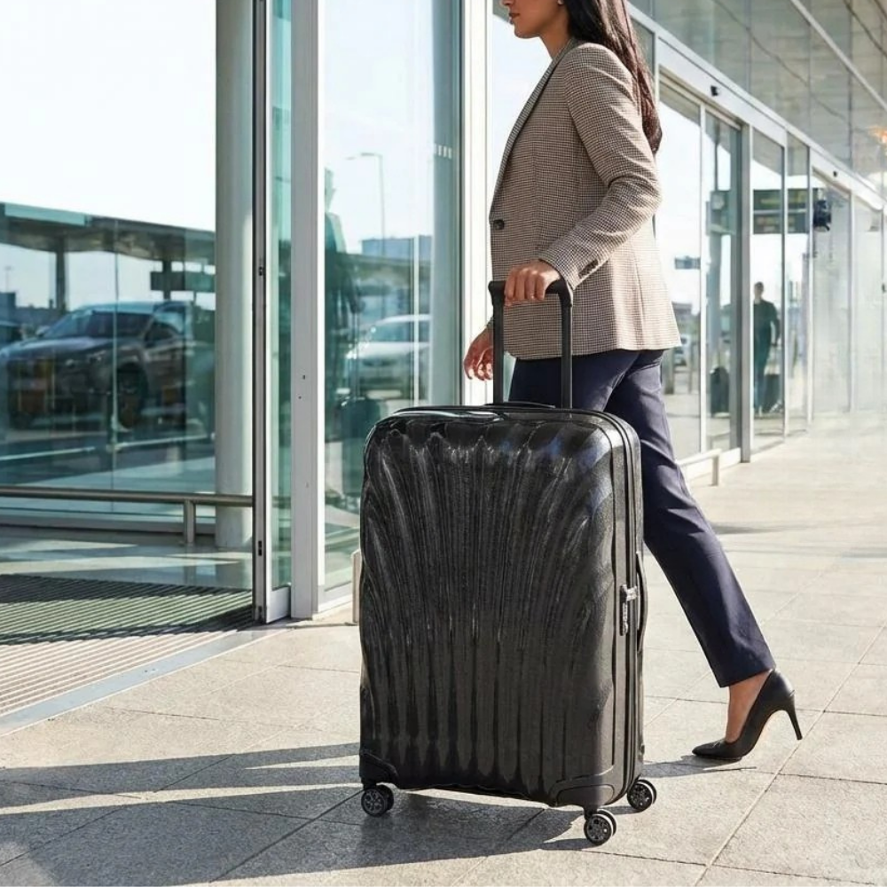MALETA RÍGIDA C-LITE GRANDE BLACK - 1