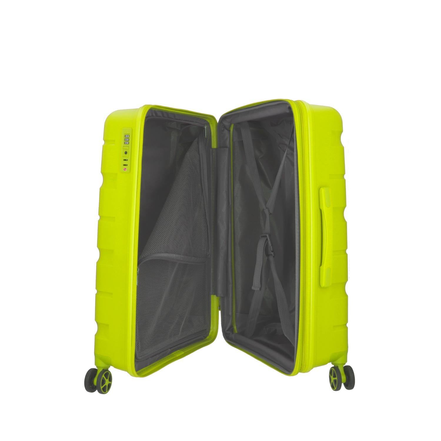 MALETA RÍGIDA AMERICAN TOURISTER ASPEN MEDIANA SUNNY LIME - 4