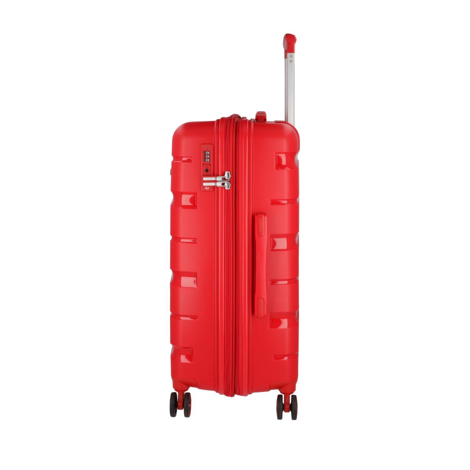 MALETA RÍGIDA AMERICAN TOURISTER ASPEN MEDIANA RACING ROJO - 5