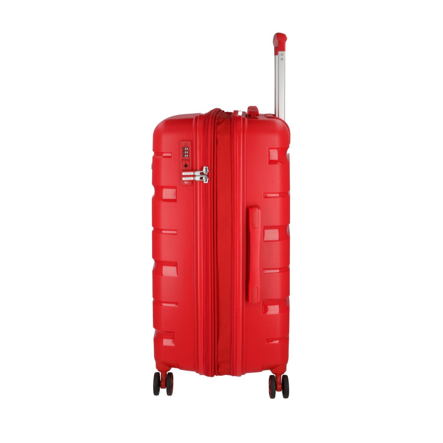 MALETA RÍGIDA AMERICAN TOURISTER ASPEN MEDIANA RACING ROJO - 7
