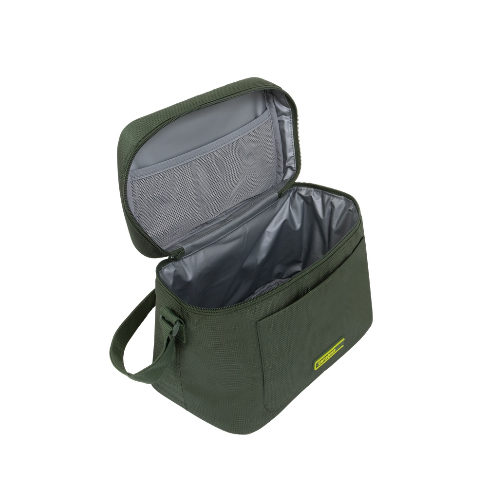 LONCHERA TÉRMICA REFRACTION SNACK OLIVE GREEN - 4